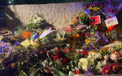 Ofrena floral de l'homenatge | Helena Molist